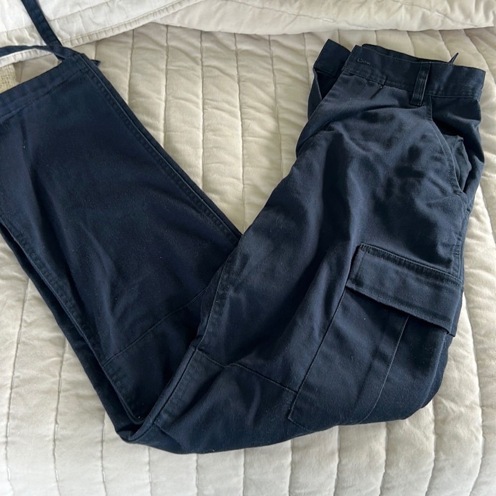 Navy blue Brandy Melville cargos